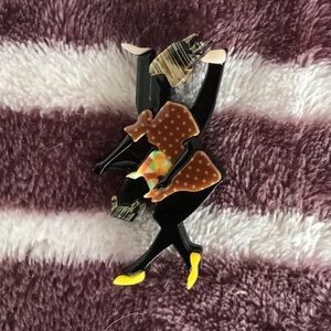 Erstwilder Jack Rabbit Slims Brooch